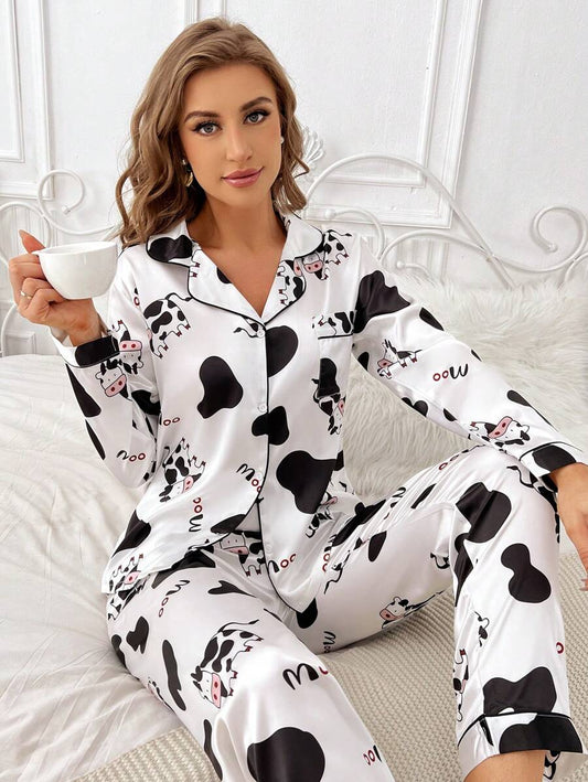 Pijama Longo Vaca