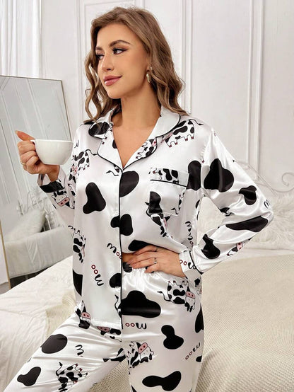 Pijama Longo Vaca