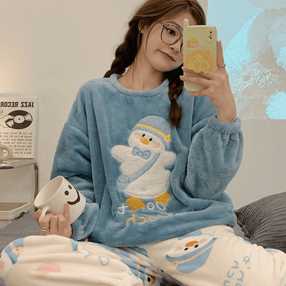 Pijama Longo Pinguim