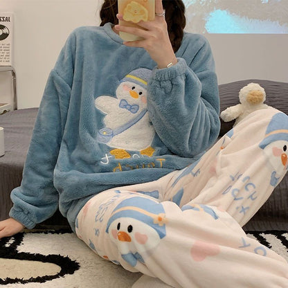 Pijama Longo Pinguim